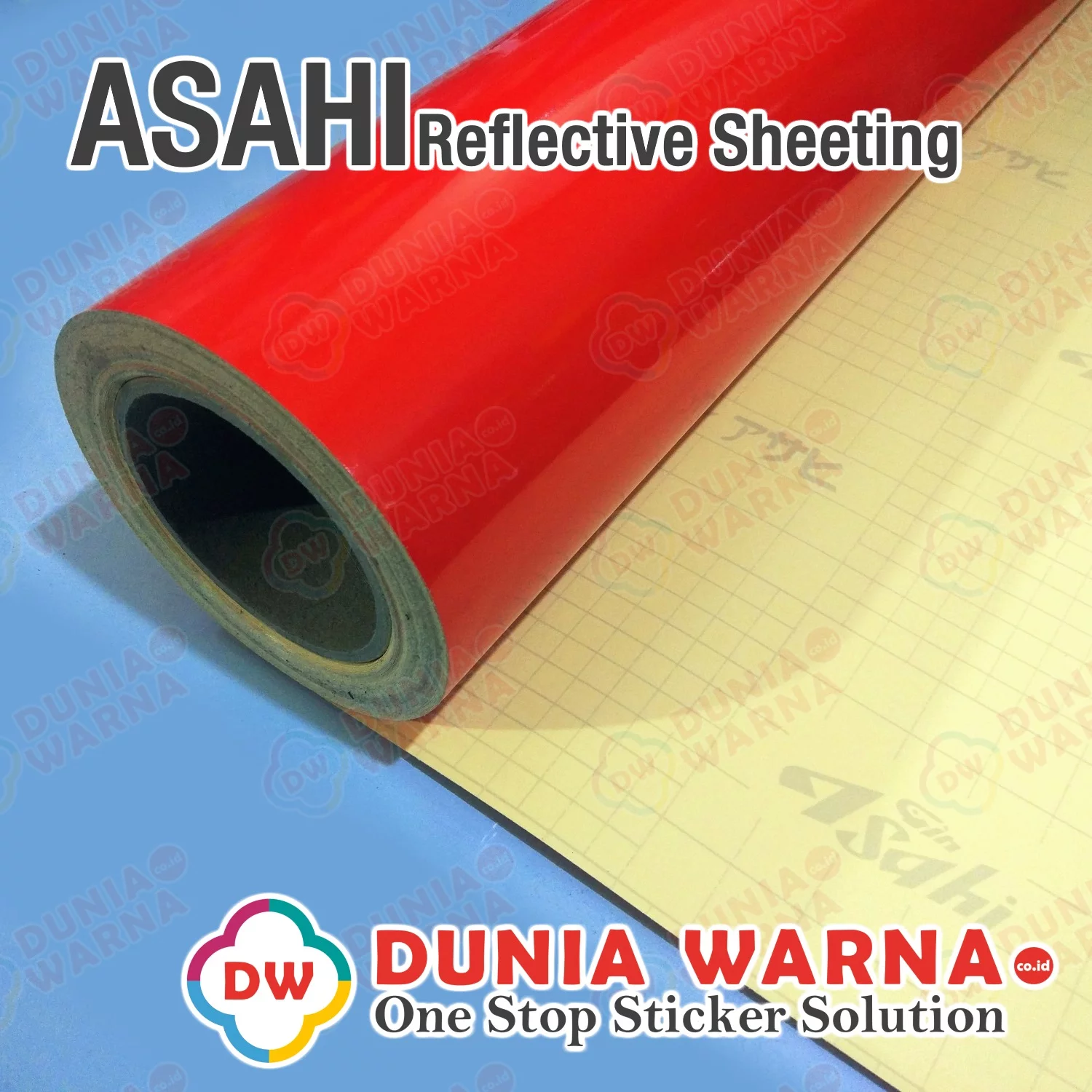 ASAHI Reflective Sheeting [24IN] YELLOW - Gambar 2