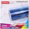 MAXDECAL 7300-G058 Transparent AQUA BLUE