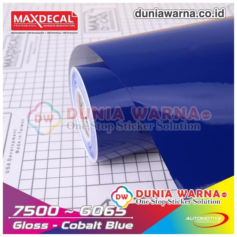 MAXDECAL 7500-G065 Gloss COBALT BLUE