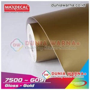 MAXDECAL 7500-G091 Gloss GOLD