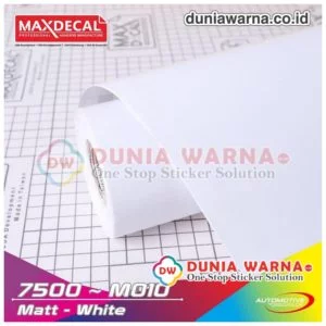 MAXDECAL 7500-M010 Matte WHITE