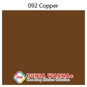 ORACAL 651 092 COPPER [126CM]
