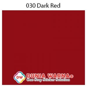 ORACAL 651 030 DARK RED [126CM]