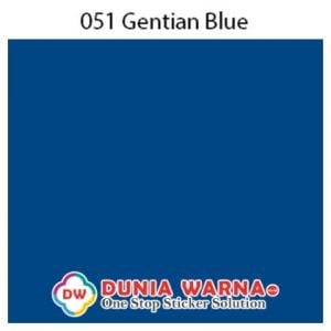 ORACAL 651 051 GENTIAN BLUE [126CM]