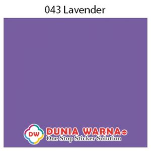 ORACAL 651 043 LAVENDER [126CM]