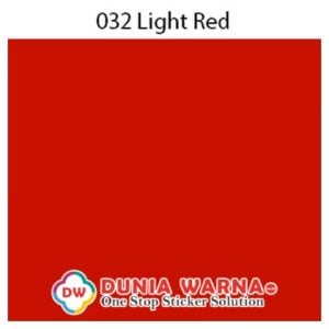ORACAL 651 032 LIGHT RED [126CM]