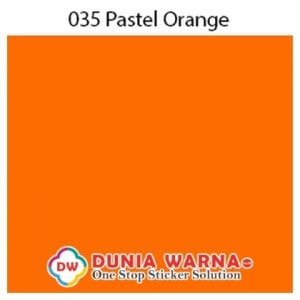 ORACAL 651 035 PASTEL ORANGE [126CM]