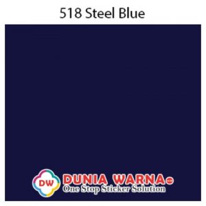 ORACAL 651 518 STEEL BLUE [126CM]