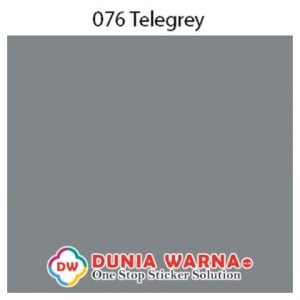 ORACAL 651 076 TELEGREY [126CM]